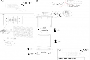 Светильник на штанге Eglo ПРОМО Valdeo 96241 - 2