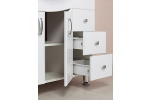 Тумба под раковину Onika Эльбрус 82 R белый  - 2