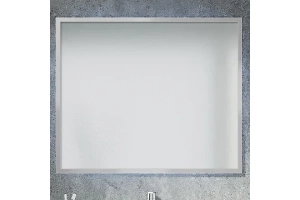 Зеркало Sanvit Сильвер 90 хром матовый