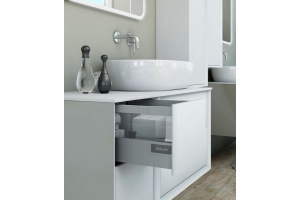 BELLAGIO Шкафчик подвесной совместимый с базой под раковину 54719 Rovere tabacco  35x46x48 - 2