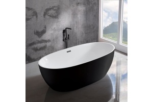 Акриловая ванна Vincea VBT-405-1700MB черная - 2