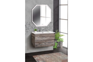 Комплект мебели BelBagno Kraft 39 80 темное дерево - 2