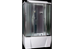 Душевой бокс Arcus 120х85 хром стекло матовое