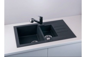 Мойка кухонная Alveus Rock Granital 70 carbon - 2