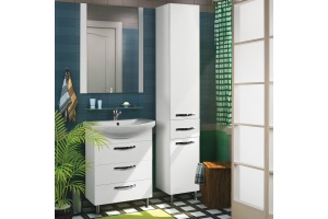 Комплект мебели напольный Aquaton Ария Н 65 белый