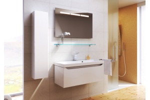 Шкаф-пенал Aqwella Анкона 25 см (An.05.25/W) - 2