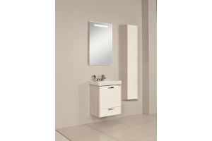 Шкаф-пенал AQUATON Йорк белый/ясень фабрик - 2