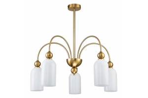 Люстра на штанге Escada Ode 686/5PL Copper