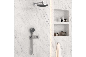 Душевой комплект Vincea Inspire с термостатом хром - 3