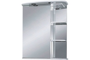 Зеркало-шкаф Misty Магнолия 60 L с подсветкой