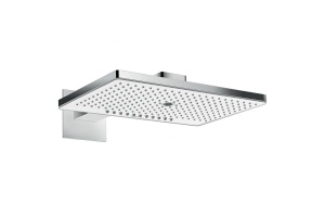 Верхний душ встраиваемый hansgrohe Rainmaker Select 460 3jet EcoSmart 24017400, белый/хром