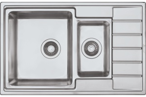 Мойка кухонная Seaman Eco Roma SMR-7850B без отверстий