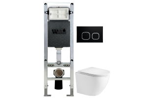 Комплект Weltwasser AMBERG 350 ST + MERZBACH 004 GL-WT + AMBERG RD-BL (10000006542)