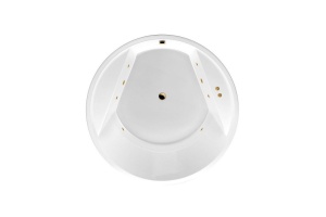 Ванна акриловая Excellent Great Arc Soft 160 с гидромассажем белый - золото