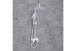 Душевая система WasserKraft 30 белый матовый - 2