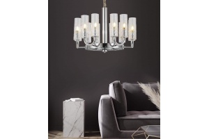 Подвесная люстра LUMINA DECO Donatti LDP 8011-12 CHR - 2