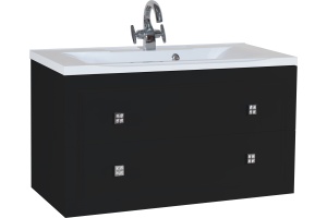 Тумба для комплекта Bellezza Милан 90 черная