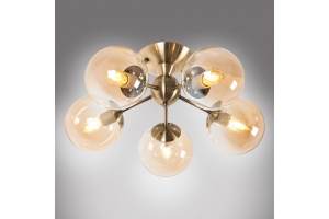 Люстра на штанге MyFar Kate MR1431-5C - 2