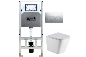 Комплект Weltwasser AMBERG 506 ST + GELBACH 004 MT-WT + AMBERG RD-MT CR (10000006877)