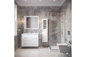 Мебель для ванной STWORKI Хадстен 100 белая - 2