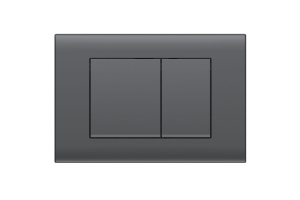 Кнопка смыва Vincea вороненая сталь