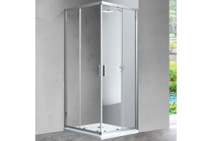 Душевой уголок Vincea Scala 120х80 хром стекло прозрачное