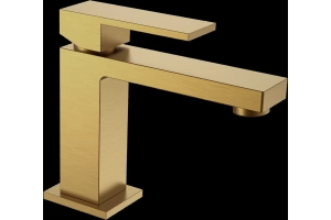 Смеситель для раковины Boheme Qubic бронза матовый