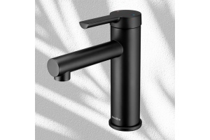 Смеситель для раковины Swedbe Diana черный матовый (1010B) - 3