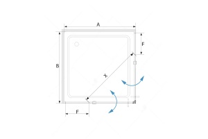 Душевой уголок RGW SV-33B 06323300-14 - 2