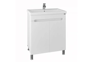Тумба под раковину напольная Санта Лондон 70 белый