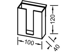EB1844RU-NF Sherwood Держатель для ватных дисков - 2