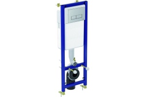 Комплект Ideal Standard W880101 унитаз + инсталляция с кнопкой смыва