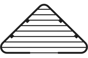 Полка угловая Ideal Standard IOM черный матовый - 2
