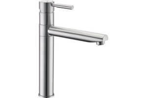 Смеситель Wasserkraft Wern 4207 для кухонной мойки, матовый хром