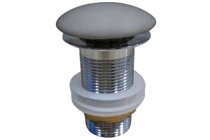 Донный клапан Vincea серый матовый