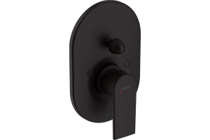 Смеситель Hansgrohe Vernis Shape 71458670 для ванны с душем, черный