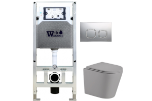 Комплект Weltwasser AMBERG 506 ST + SALZBACH 004 MT-GR + AMBERG RD-MT CR (10000006937)