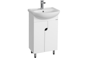 Тумба с раковиной Aquaton Панда 50 белый