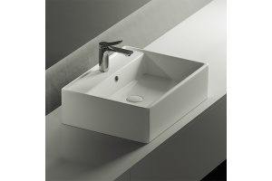 Раковина накладная Ceramica Nova Element 59х45 белая - 3