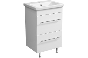 Тумба под раковину Stella Polar Ванесса Сомо 50 белый