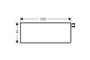 Мыльница hansgrohe Casetta E 26511400 - 2