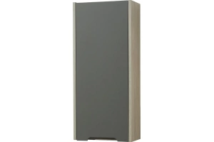 Шкаф подвесной Aquaton Оливия 35 L светлое дерево-серый