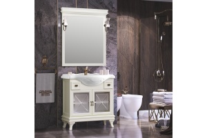 Тумба с раковиной Opadiris Борджи 85 слоновая кость - 2