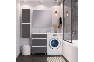 Шкаф-пенал Stella Polar Корделия 35 серый - 2