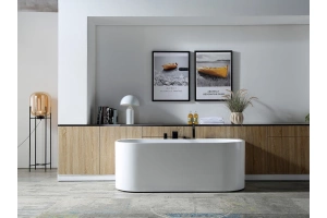 Акриловая ванна Abber 170x78, универсальная (AB9310) - 2