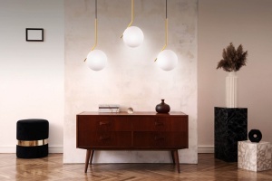 Подвесной светильник LUMINA DECO Sorento LDP 1215-300 WT+GD - 2