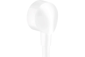 Шланговое подключение Hansgrohe FixFit белый матовый
