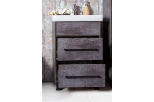 Тумба для комплекта Бриклаер Чили 55 цемент - 3