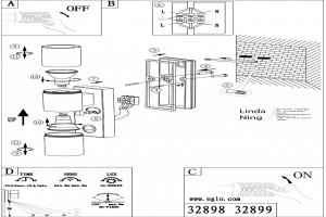 Светильник на штанге Eglo ПРОМО Riga 5 32899 - 2