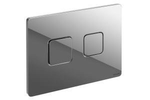 Кнопка ACCENTO SQUARE для AQUA 50 пневматическая пластик хром глянцевый